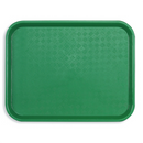 Plateau-Polypropylène 46x36cm-Vert-Fast food  (40 X 1 unité ) - 890460