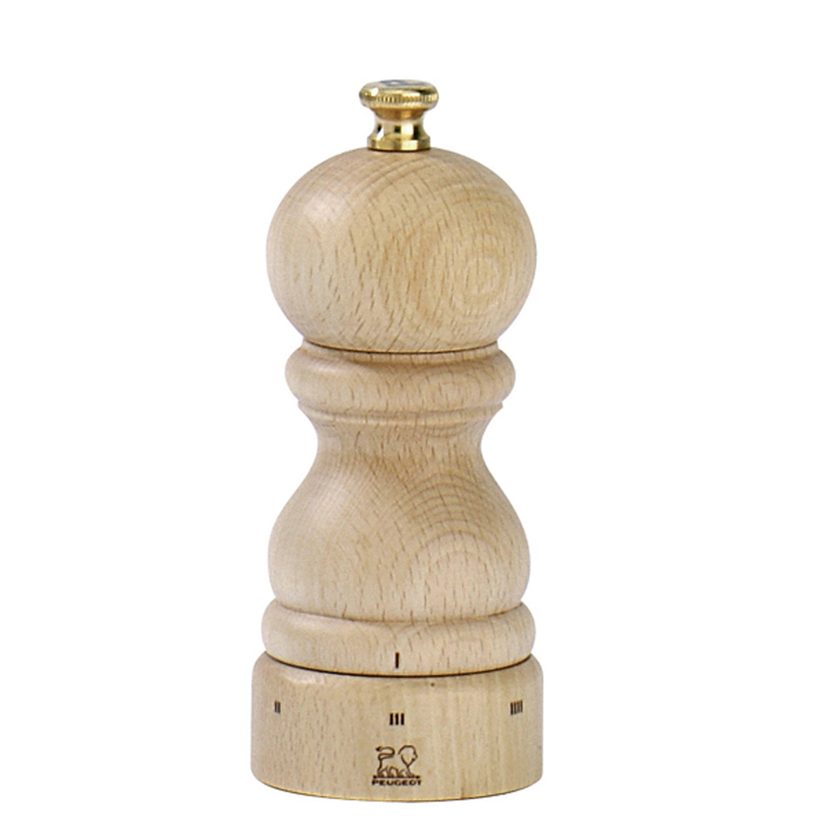 Salt mill 12 cm - Natural wood - Paris ( 861105 ) (1 X 1 unit )