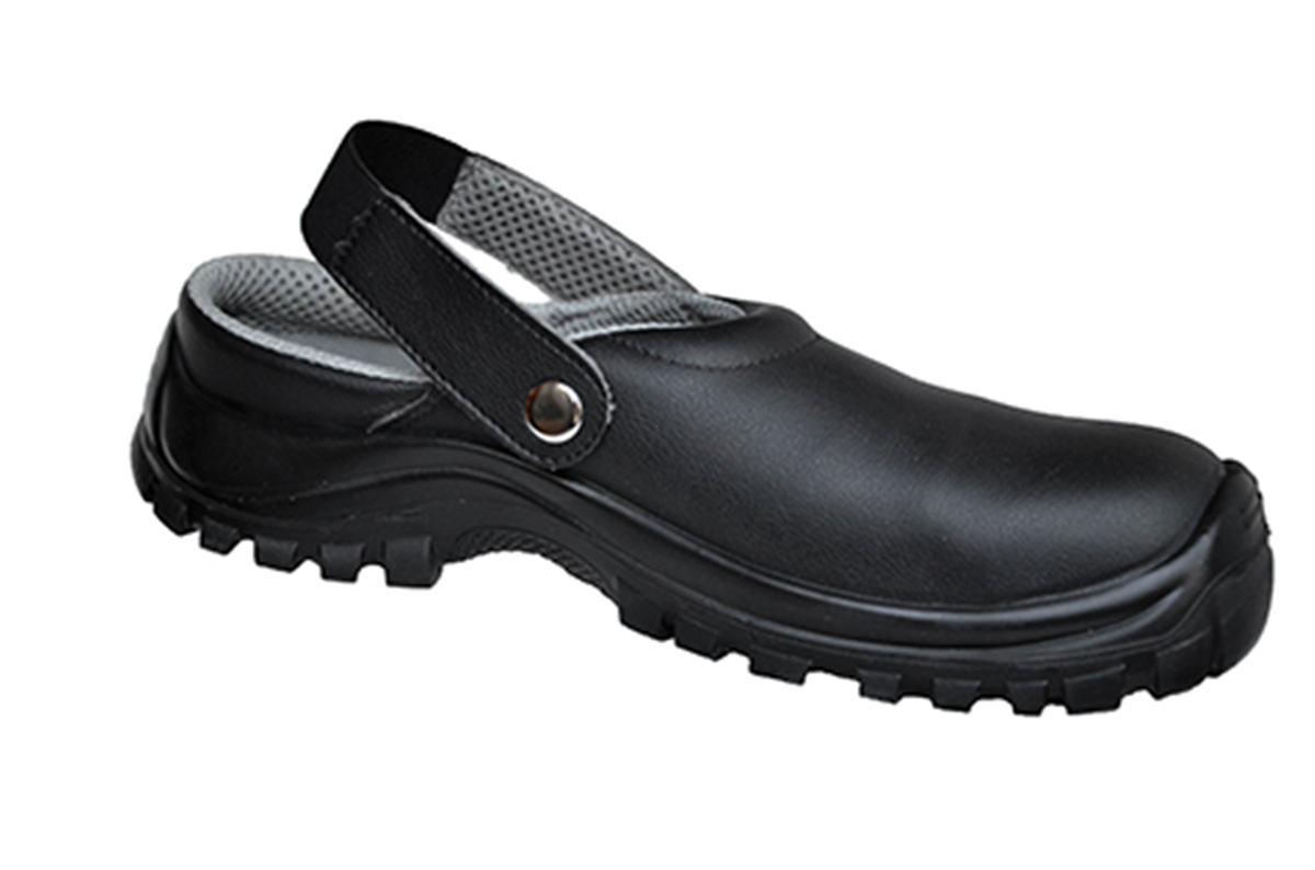Black safety clogs Size 35 (903840) (1 X 1 unit)