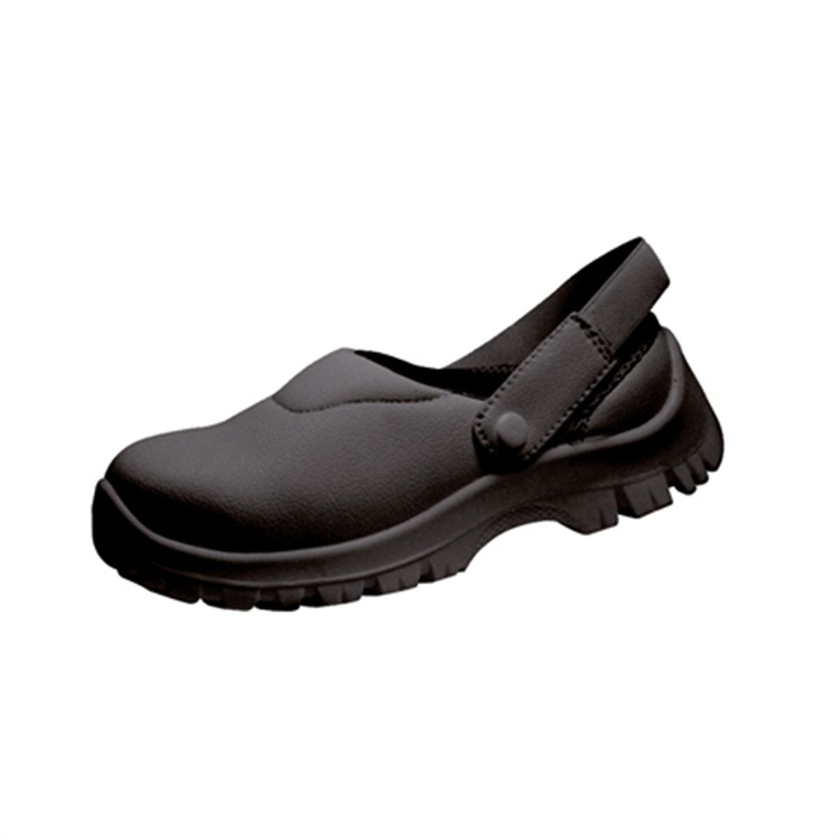 Black safety clogs, size 40 (903737) (1 X 1 unit)