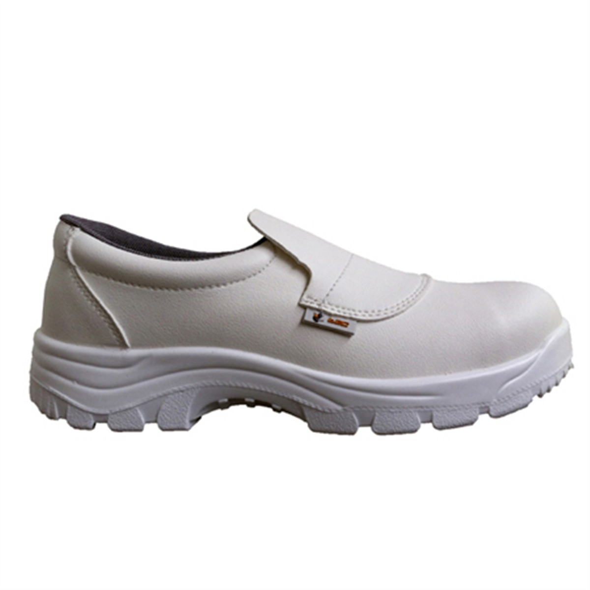 White safety loafers, size 45 (903709) (1 X 1 unit)