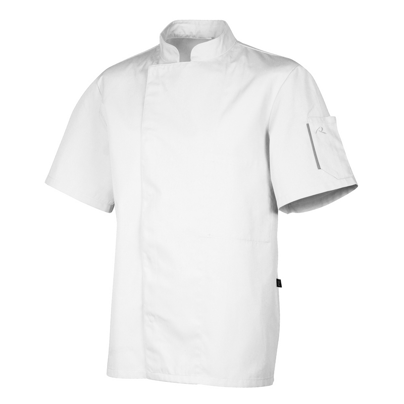 Veste homme manches courtes blanche T0 - Nero