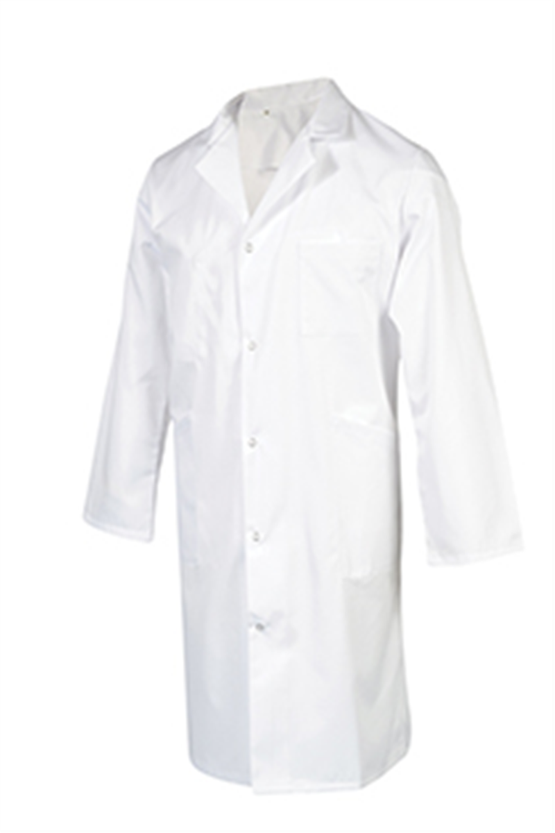 Blouse mixte manches longues blanche T1 - Orion ( 982228 ) (1 X 1 unité )