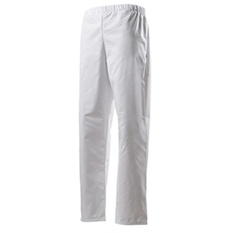 908978 - pantalon mixte polycoton goyave blanc (1 x 1 unité )