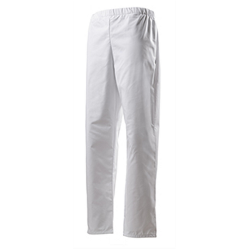 982227 - pantalon mixte polycoton goyave blanc (1 x 1 unité )