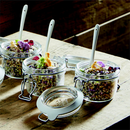 Bocal hermétique en verre 35 cl - ø 9,8x10 cm (6 X 1 unité ) - 033116