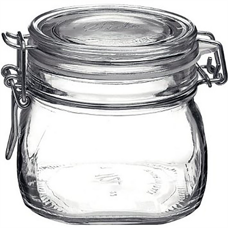 Bocal hermétique 12,5 cl - 7,1 cm (12 X 1 unité ) - 002238