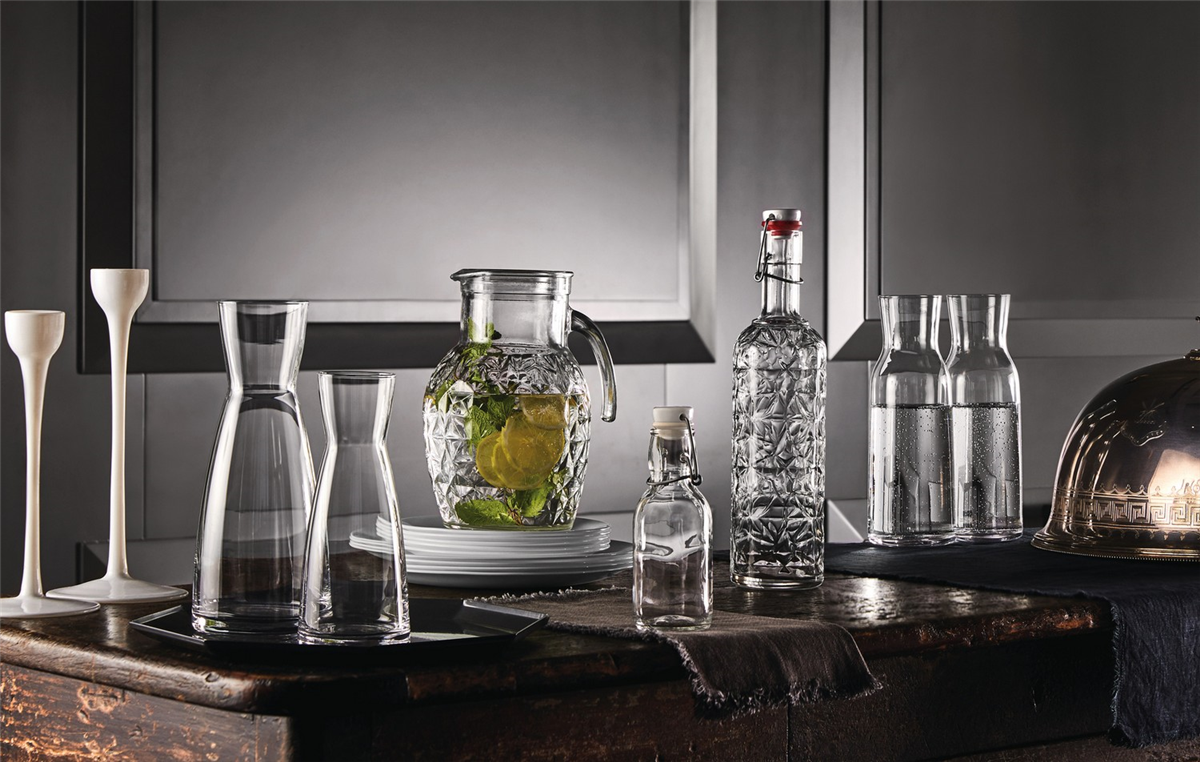 Carafe 1 L - Transparent - Oriente ( 631208 ) (6 X 1 unité )