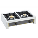 Réchaud traiteur 2 feux - Gaz 690x510x196 mm - Inox (1 X 1 unité ) - 880069