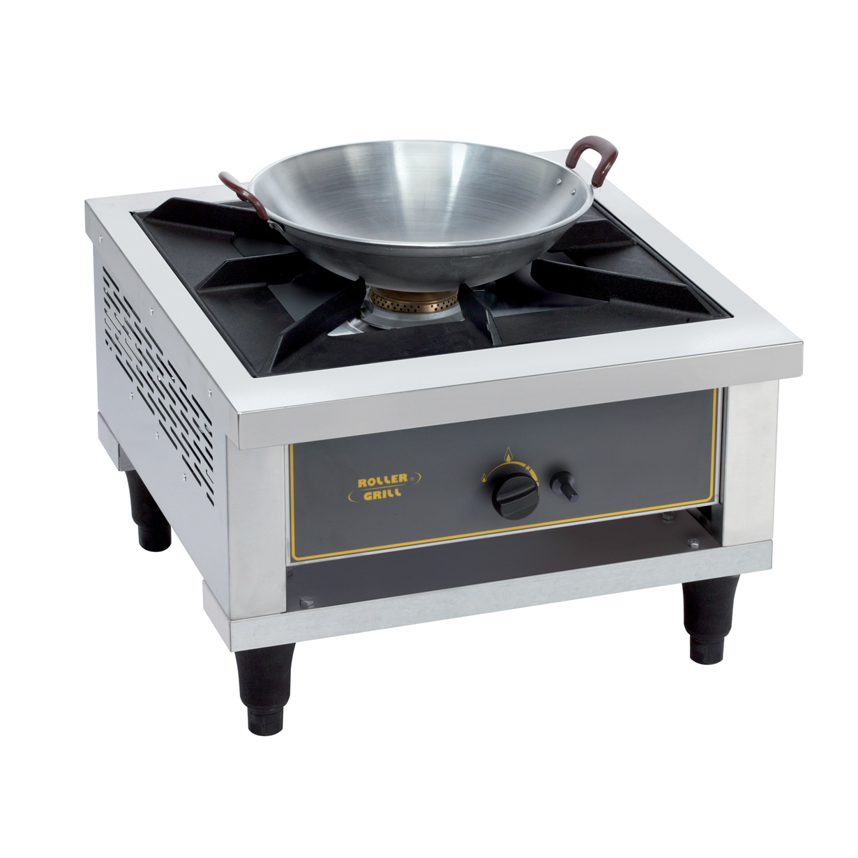 Catering Stove - 1 Burner - Gas 600x630x485 mm - Stainless Steel (631366) (1 X 1 unit)