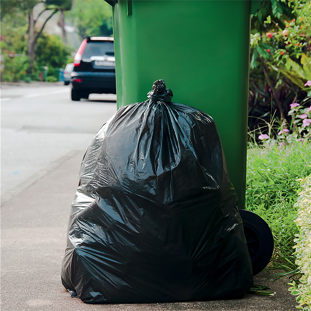 20L Bin Liner - High Density - White 45x45 cm (006602) (1 X 1000 units)