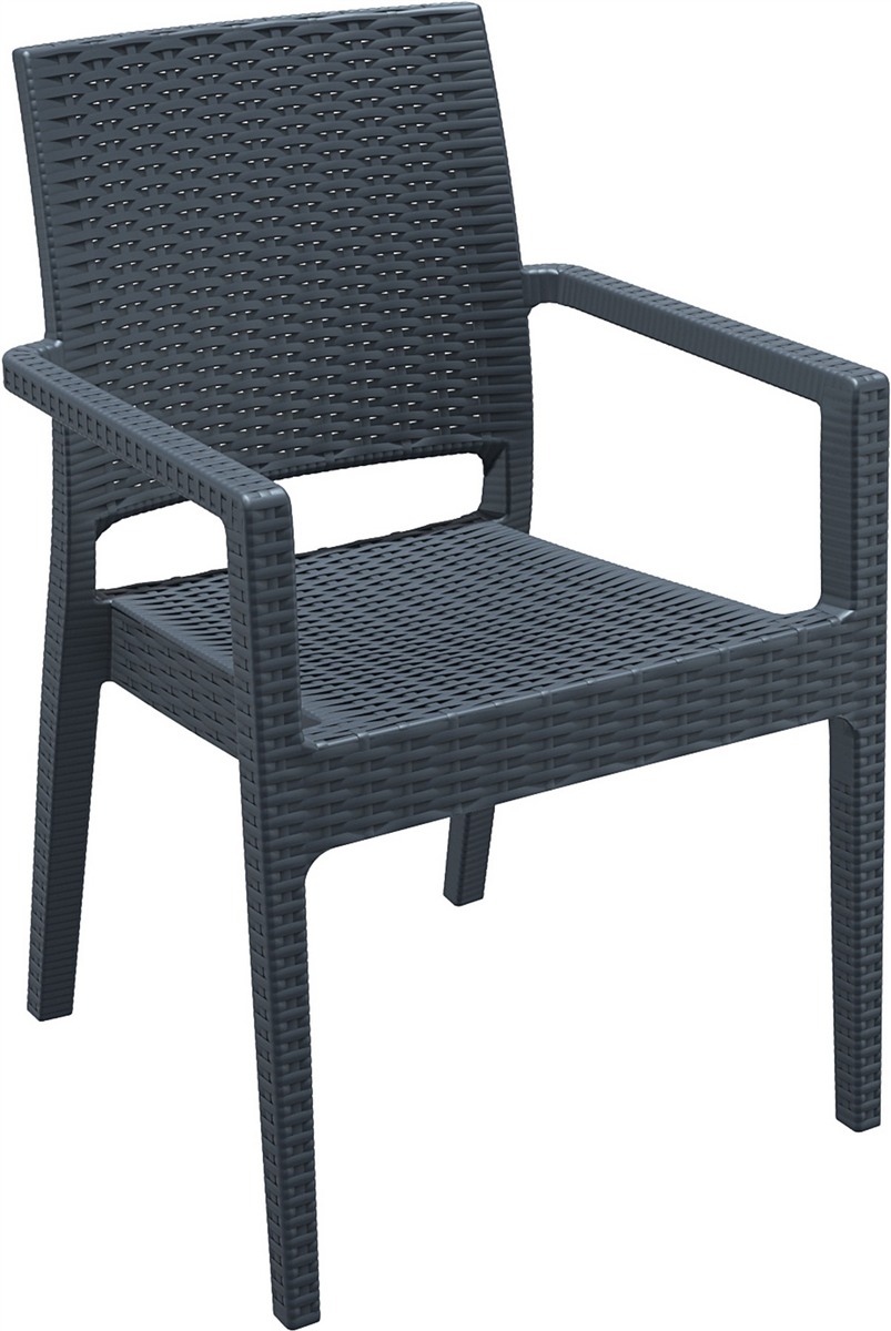 Fauteuil - Anthracite - 58x59x87 cm - Ibiza ( 009524 ) (1 X 1 unité )