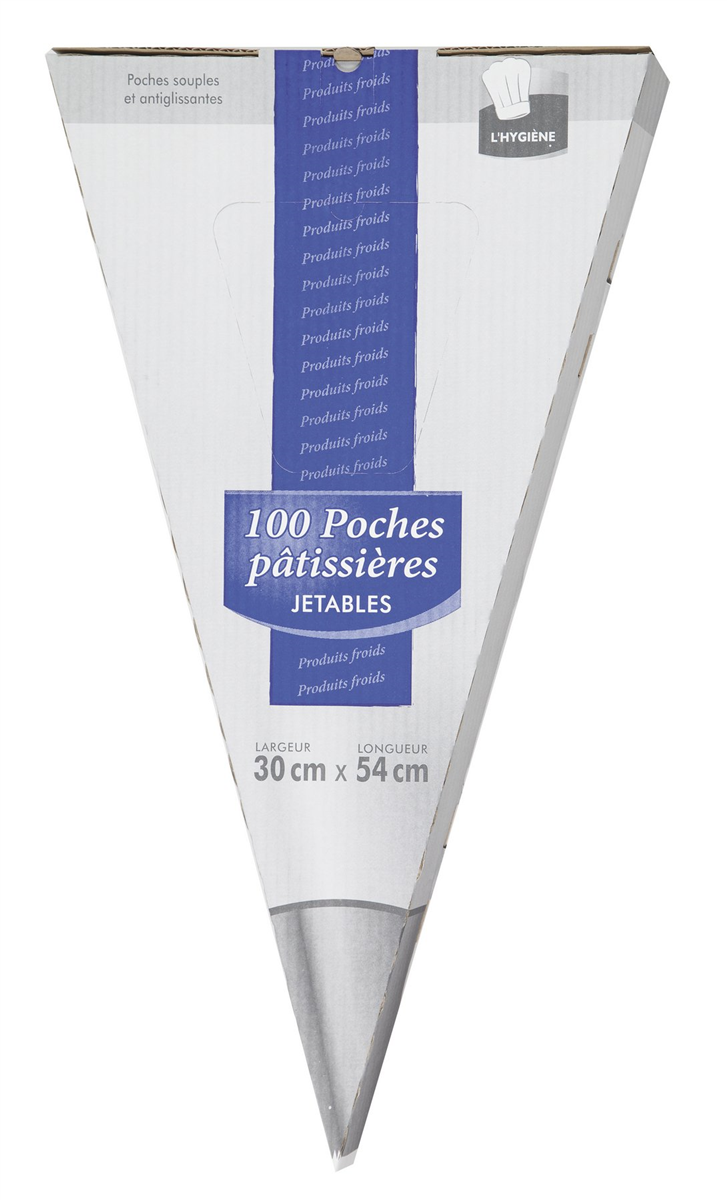 Disposable bags 55x30 cm (280010) (1 X 100 units)