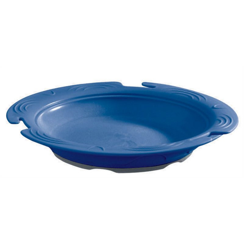 Assiette creuse-Bleu-Vaisselle thermodynamique