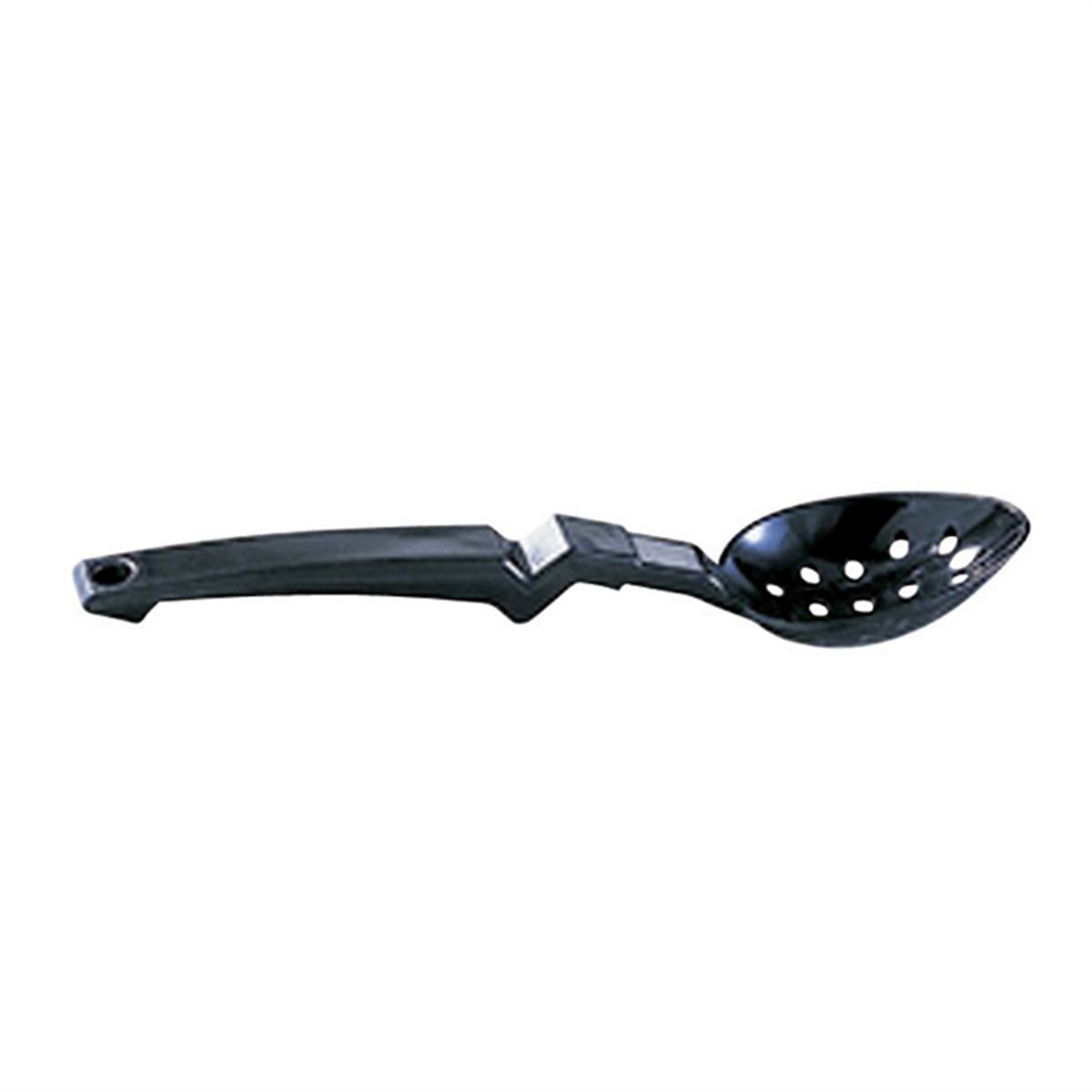 Cuillère service copolyester noire perforée - 32 cm ( 920000 ) (1 X 1 unité )
