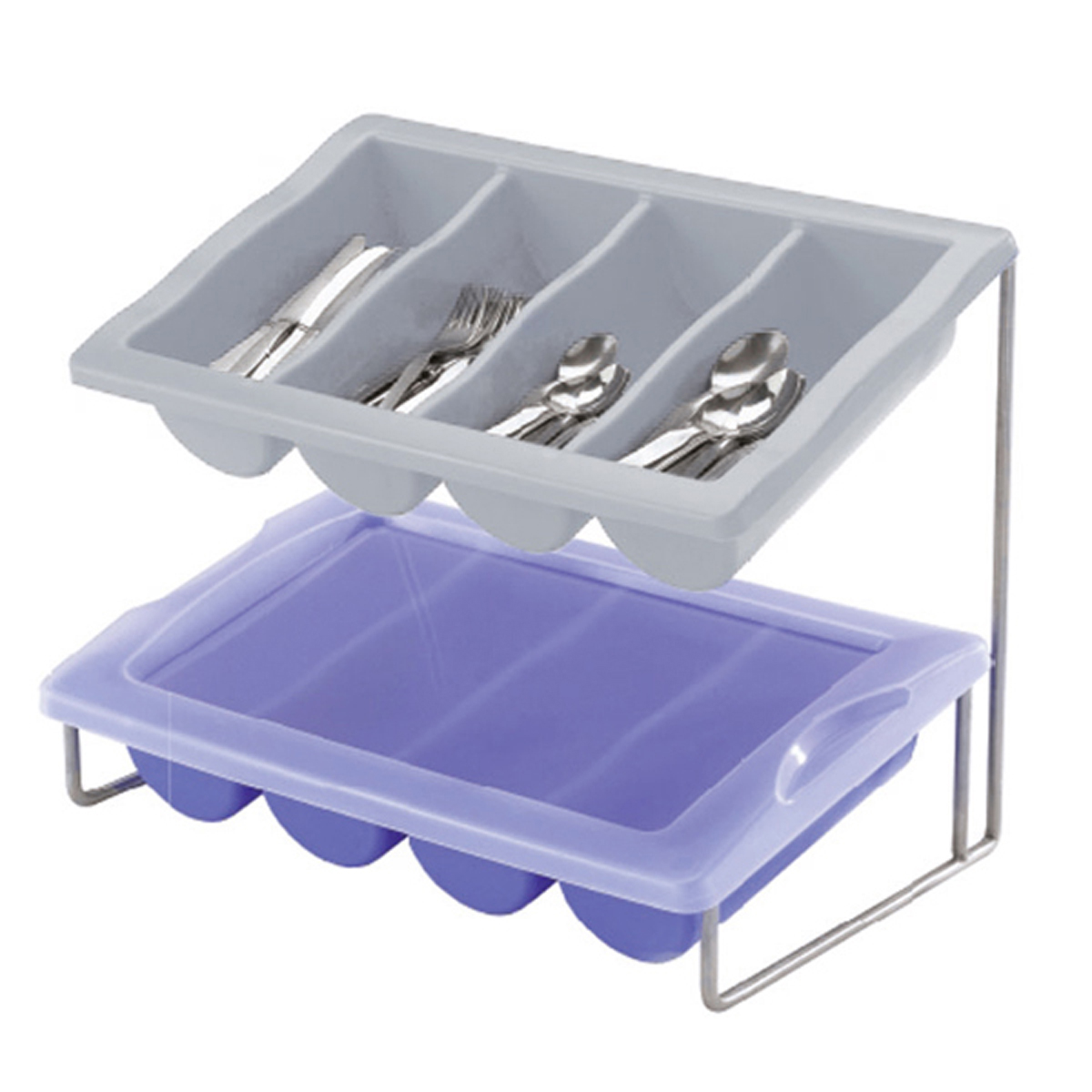 Cutlery drainer holder Ø 1cm - Stainless steel (085018) (1 X 1 unit)