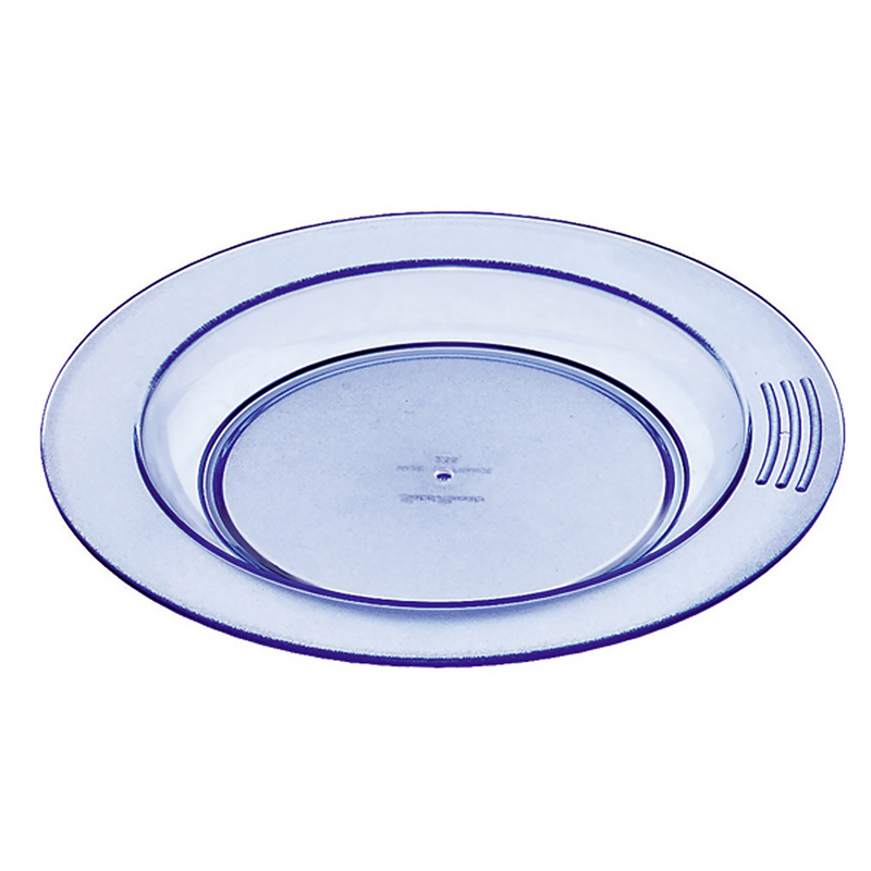 Assiette 1/2creuse - Copolyester ø 23 cm - Bleu