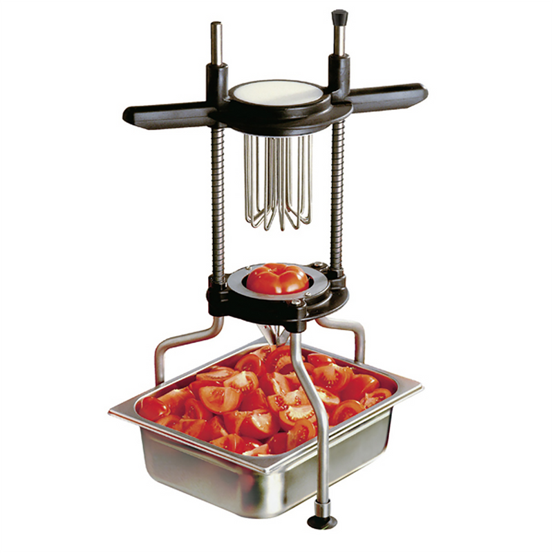 Coupe-tomates - 6 quartiers 38,5x32,5x5,8 cm - Inox