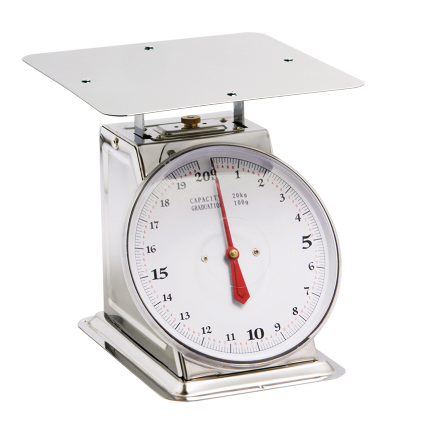 Balance mécanique ressort 20kg/100g - 258x325x180mm ( 980759 ) (1 X 1 unité )