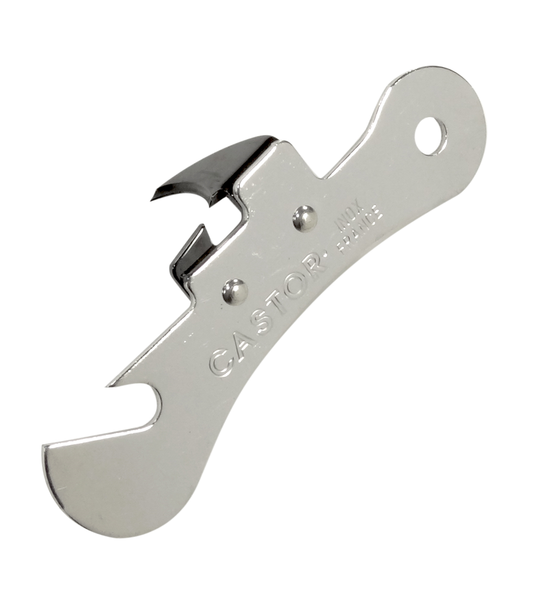 Ouvre boîte 10x2,5x2 cm - Nickelé ( 156092 ) (1 X 10 unités )