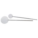 Pelle ronde ø 31 cm - Manche 1 m - Tout inox (1 X 1 unité ) - 086161