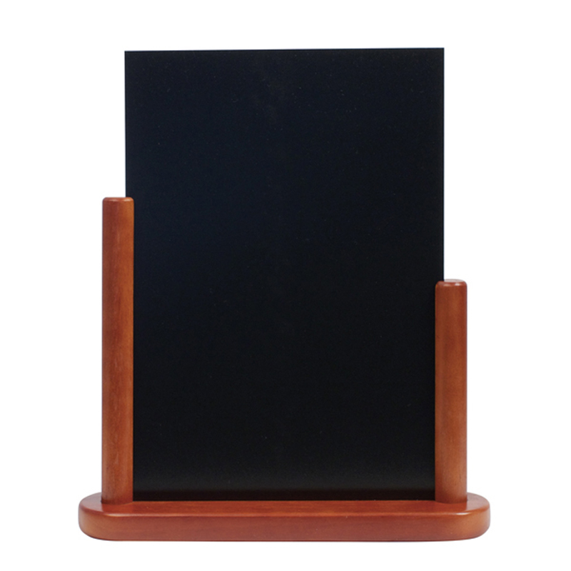 014306 - ardoise de table elegant 15x21cm acajou (1 x 1 unité )