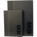 Protège-menu Tendance - Noir - Menu A4 (1 X 1 unité ) - 014363