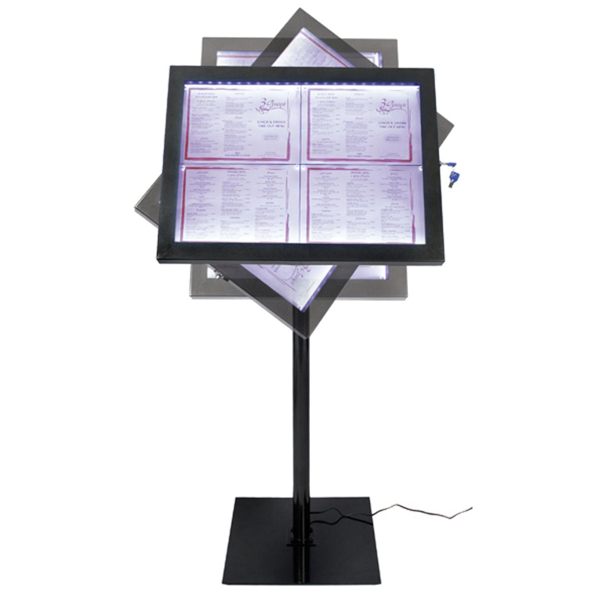 Porte-menus 4A4 Black Star ( 014890 ) (1 X 1 unité )