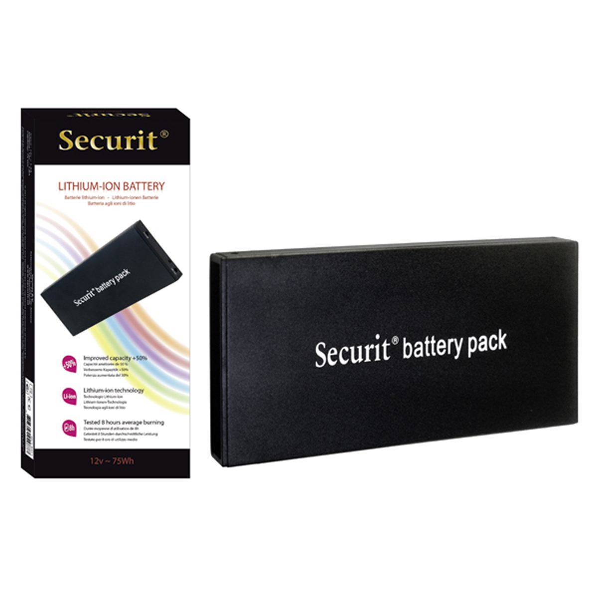 Batterie lithium pour porte-menus LED ( 014357 ) (1 X 1 unité )