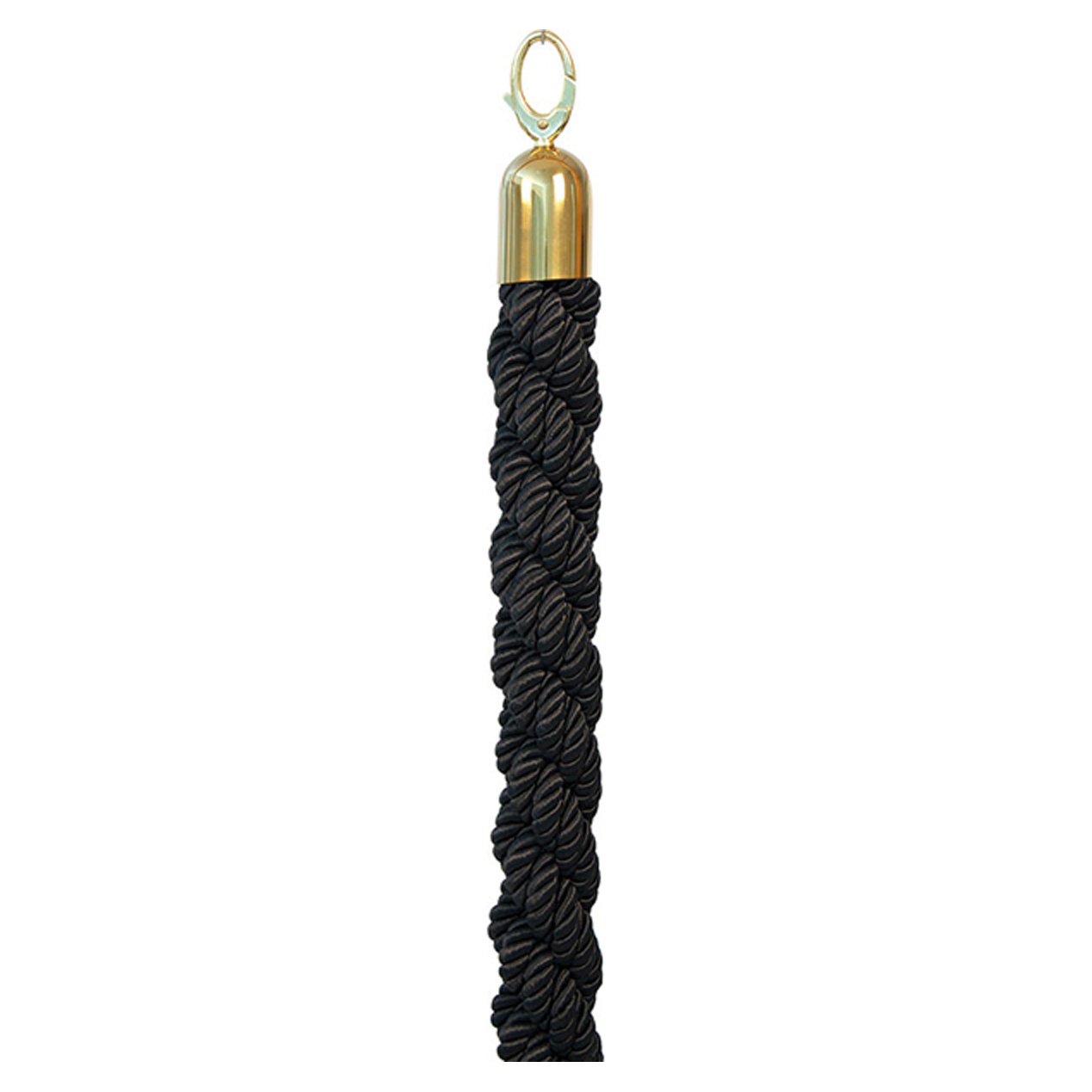 Corde poteaux 1,5m - Noir Laiton brillant ( 014453 ) (1 X 1 unité )