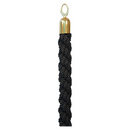 Corde poteaux 1,5m - Noir Laiton brillant (1 X 1 unité ) - 014453