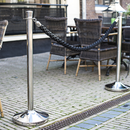 Têtes plates - Chromé  (1 X 1 unité ) - 014575