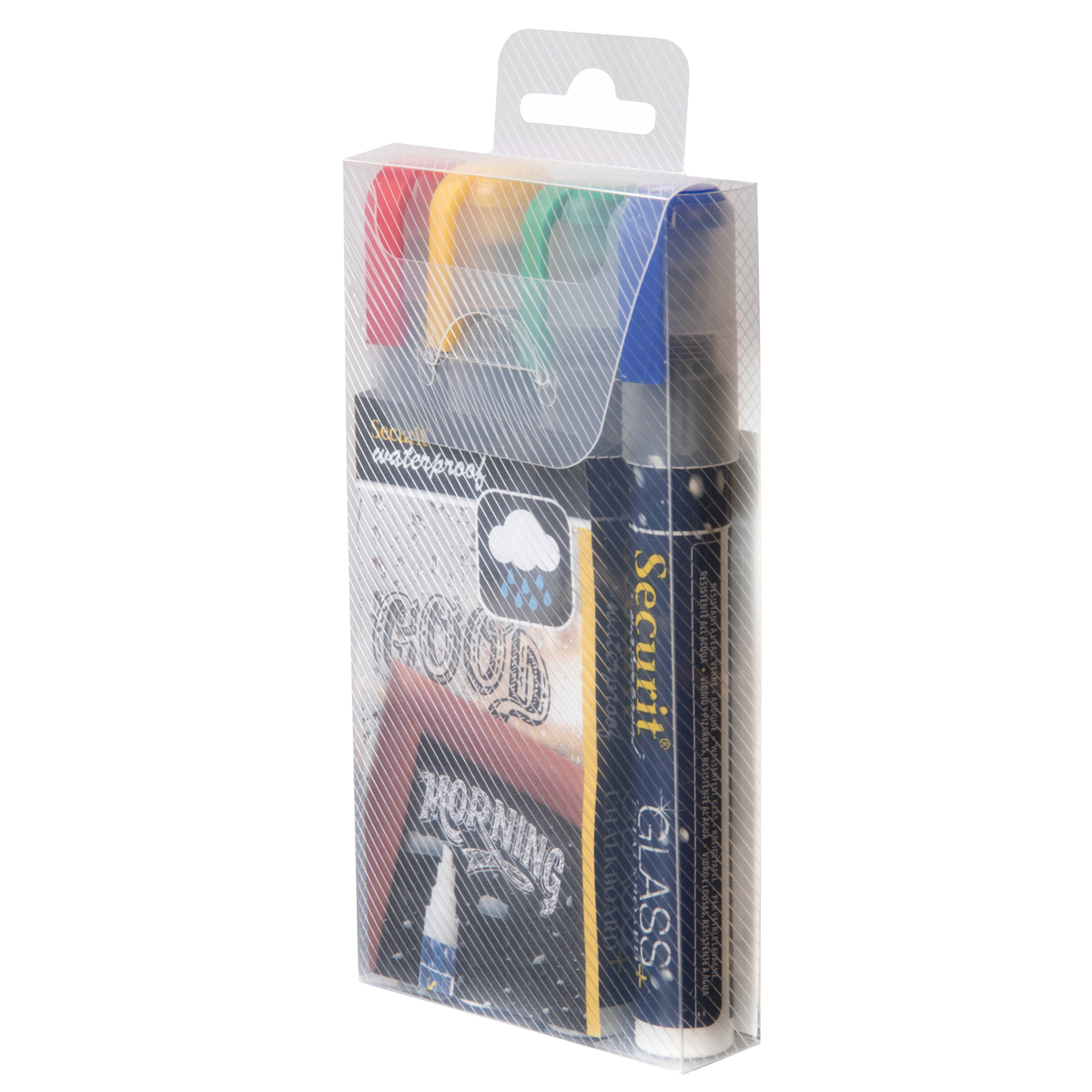 Feutre-craie assortis waterproof - Medium 2/ 6 mm ( 014571 ) (1 X 4 unités )