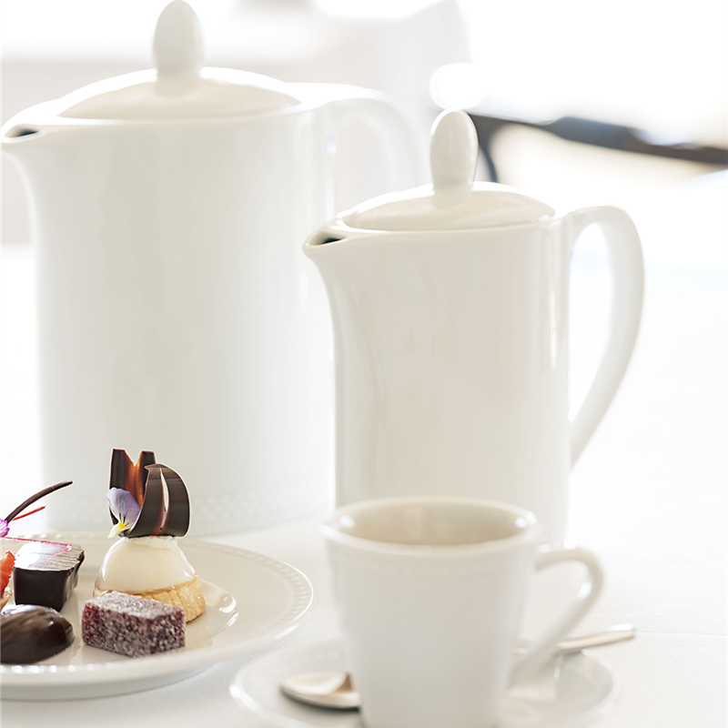 Coffee cup pair - Porcelain 9 cl - Perla (050157) (6 X 1 unit)