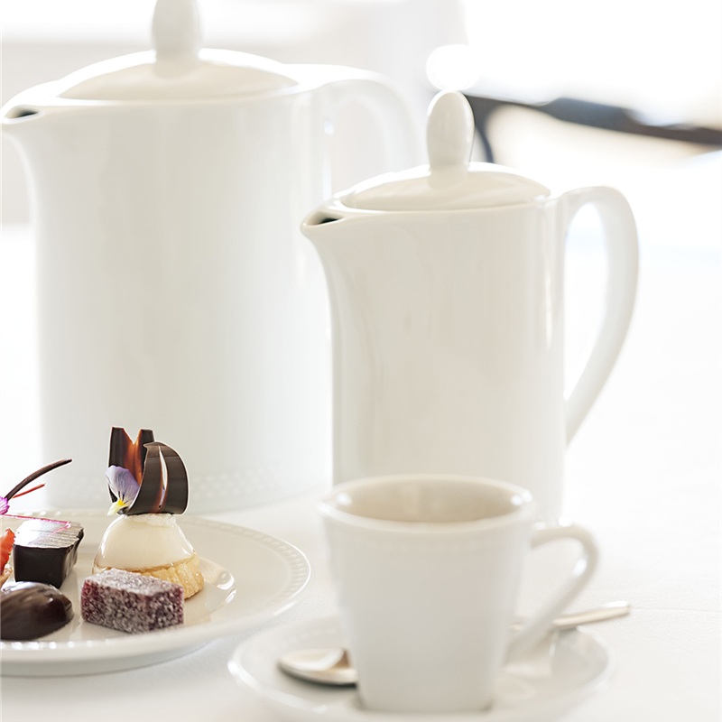 Cafetière - Porcelaine 40 cl - Perla ( 050161 ) (1 X 1 unité )