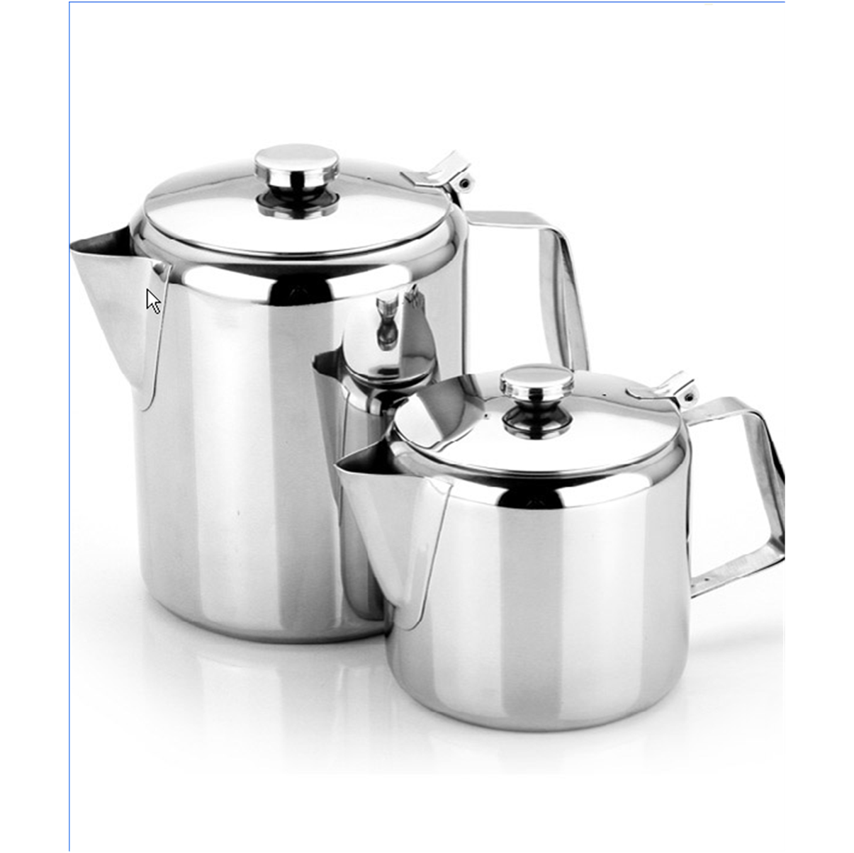 Cafetière 1 L - Inox ( 041613 ) (1 X 1 unité )