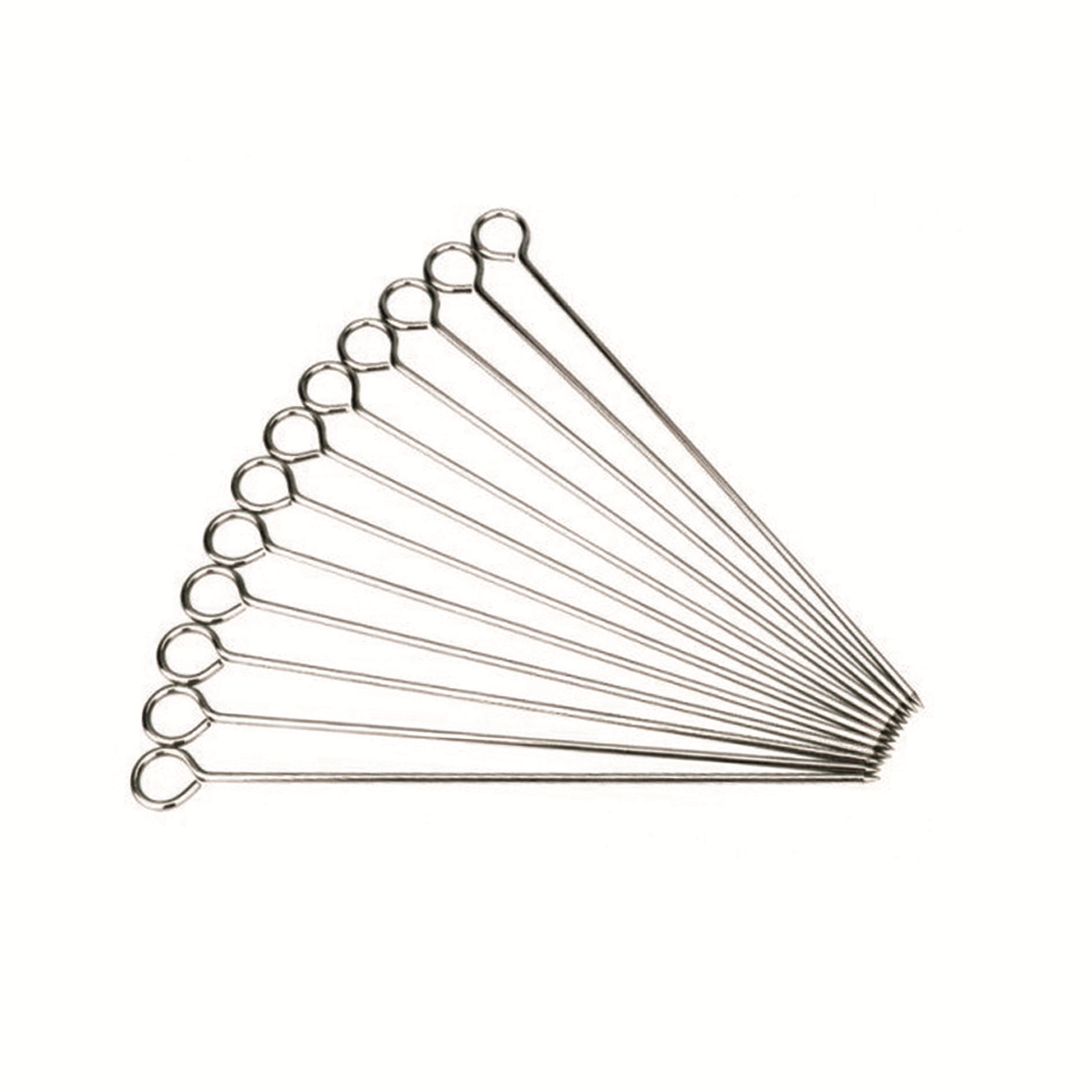 Skewer 25 cm - Stainless steel (096386) (1 X 12 units)