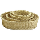 Corbeille ovale tressée - 24x17x8 cm (1 X 1 unité ) - 050019