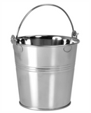 Seau de présentation 10,5x7,7x10,5 cm - Inox (1 X 1 unité ) - 988355