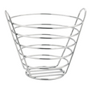 Corbeille à agrumes en fils chromé - argent (1 X 1 unité ) - 901517