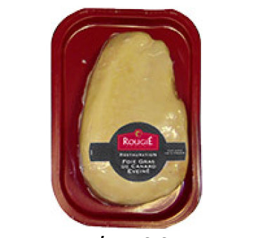 Foie gras de canard cru eveiné restauration sous skin -  400/600g