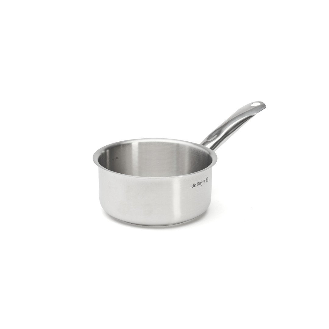Casserole Prim'Appety Ø 14x7cm - 1L - Inox ( 986421 ) (1 X 1 unité )