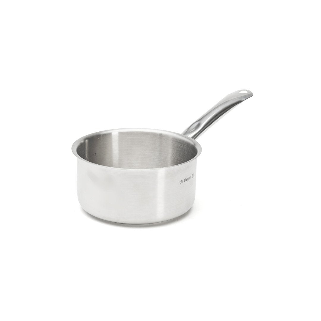 Casserole Prim'Appety Ø 14x7cm - 1L - Inox ( 986421 ) (1 X 1 unité )