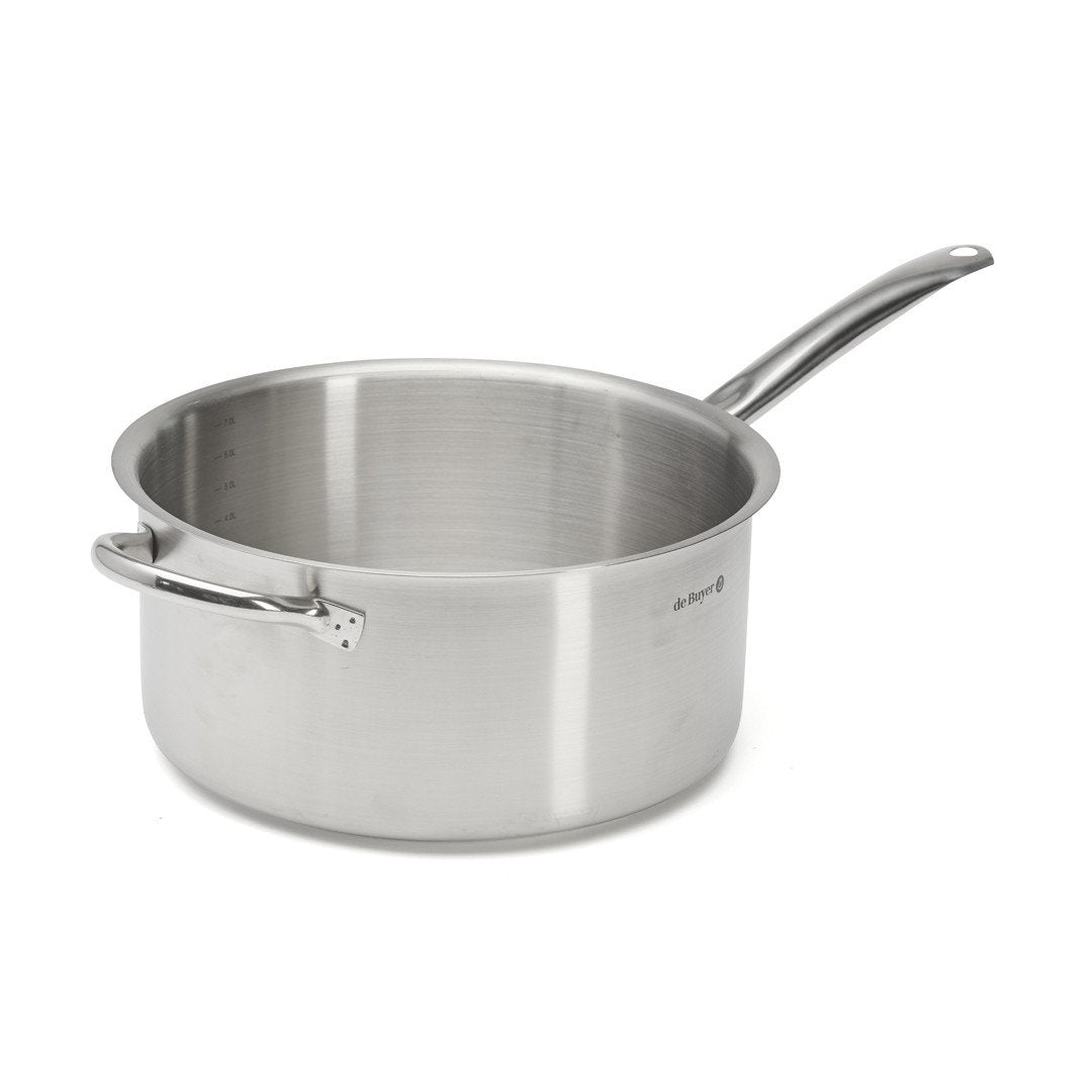 Casserole Prim'Appety Ø 14x7cm - 1L - Inox ( 986421 ) (1 X 1 unité )