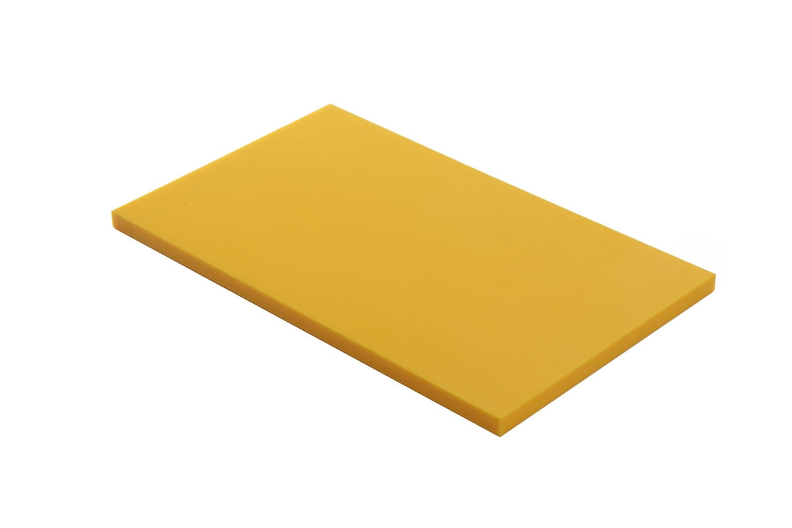 Board th. 20 mm - Polyethylene 53x32.5x2cm - Yellow ( 085304 ) (1 X 1 unit )