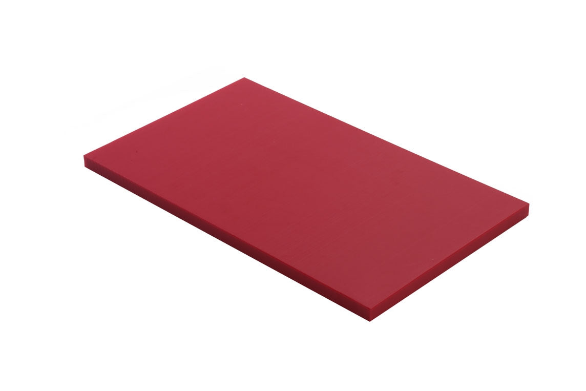 Sheet th. 20 mm - Polyethylene 53x32.5x2cm - Red ( 085305 ) (1 X 1 unit )