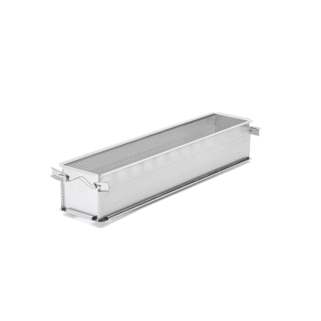 Moule pâté croûte pliable Perforé 35x7x7,5cm - Inox ( 630170 ) (1 X 1 unité )