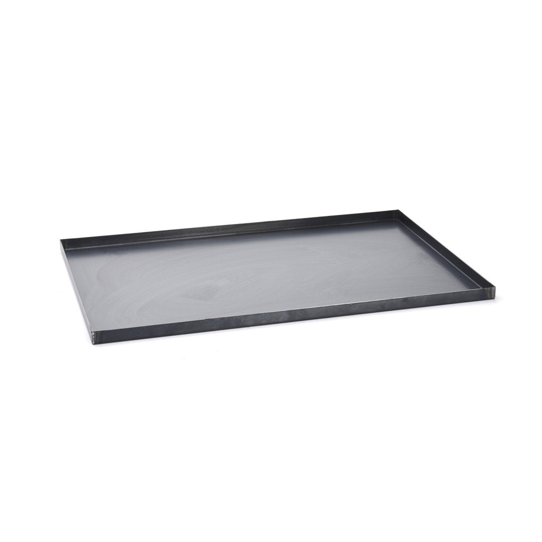 Straight-edged baking sheet 600x400 mm - Steel (086212) (1 X 1 unit)