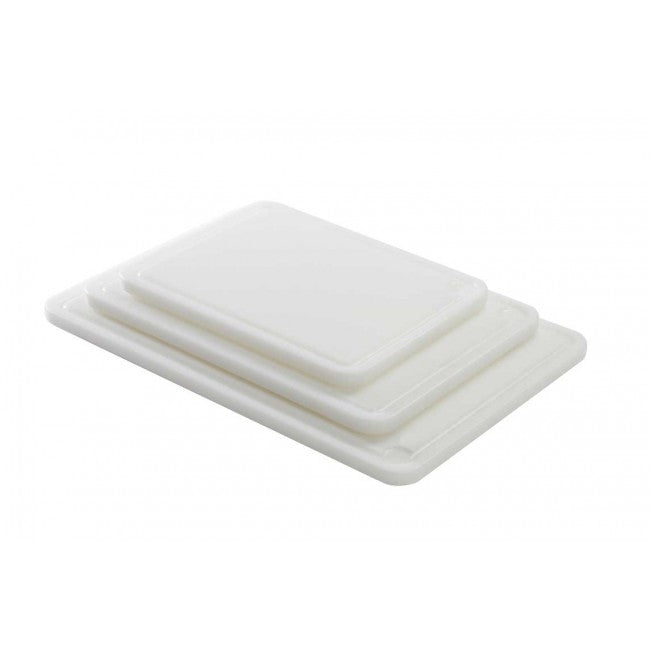 Planche avec rigole - Blanc 40x30x2 cm (1 X 1 unité ) - 085320