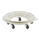 Socle rouleur rond - 5 roues Gris Ø 470x130 mm (1 X 1 unité ) - 632507